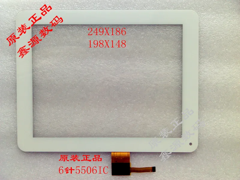 Original 9.7&quot inch Ramos W25HD Tablet White Digitizer Touch Screen Panel glass Replacement Free Shipping | Компьютеры и офис