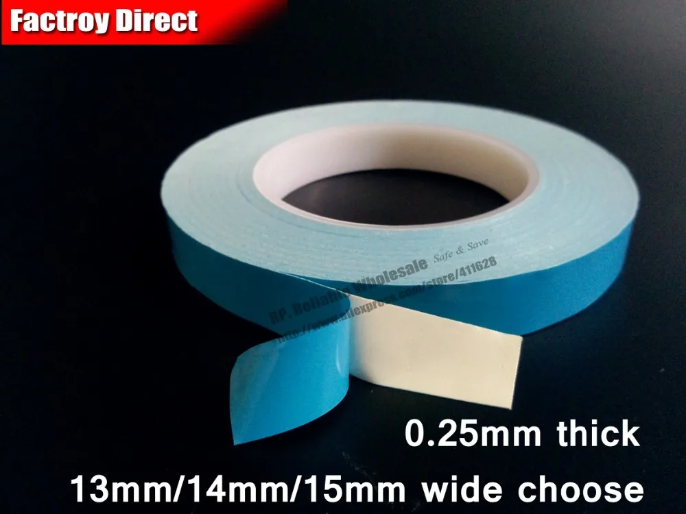 13mm/14mm/15mm wide choose * 20M Double Sided Thermal Conductive
