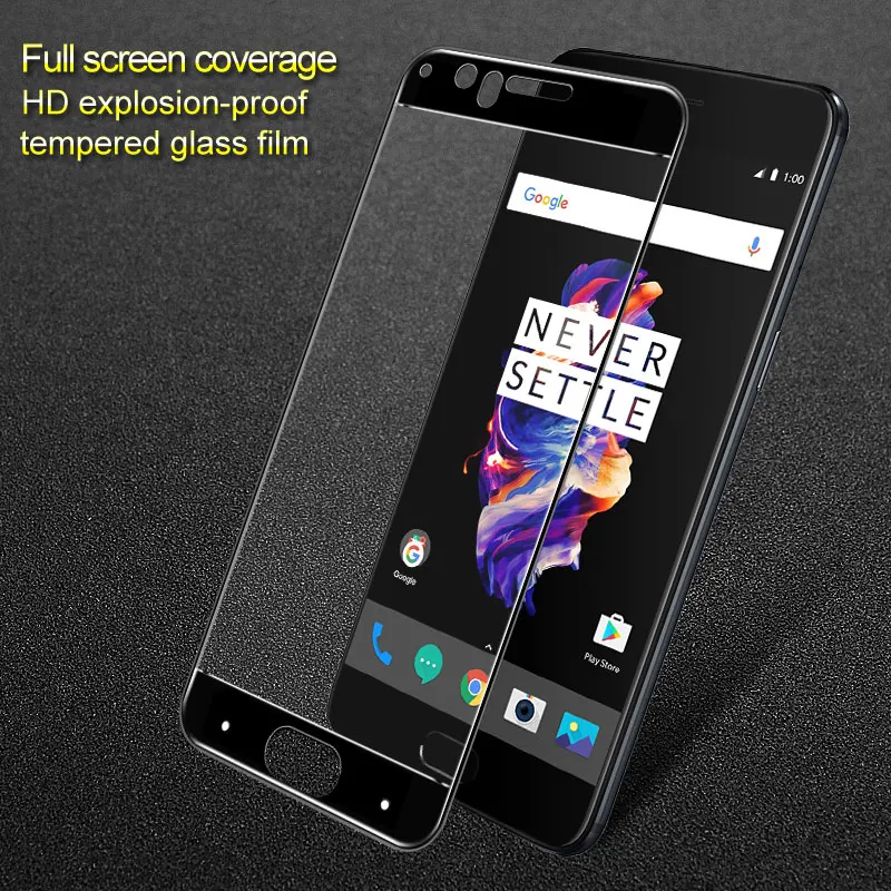 Imak Amazing Anti-Explosion 9H 2.5D Защита экрана для Oneplus 5/Oneplus Five полное покрытие закаленное
