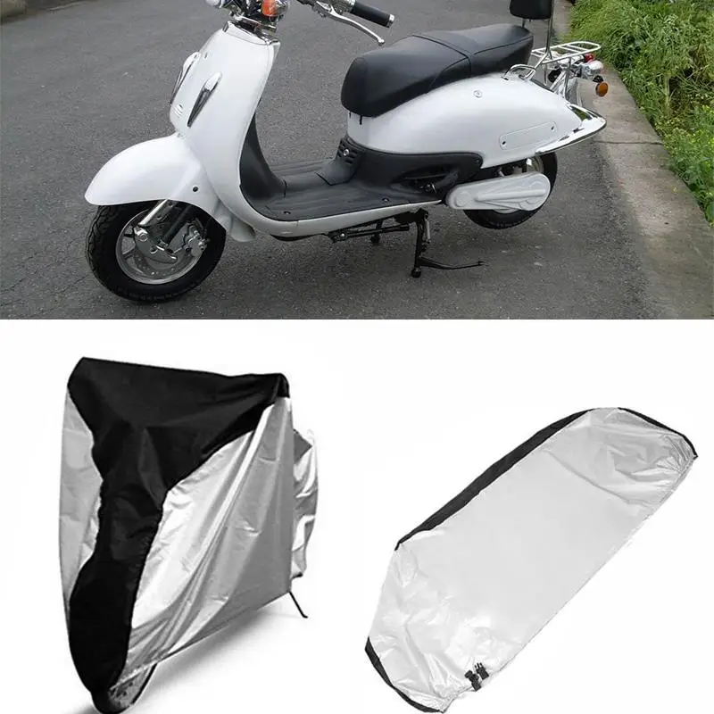 

Vehemo Waterproof Motorcycle Cover S-XL Moto Motorbike Scooter Outdoor Rain UV Dust Protector Case Universal
