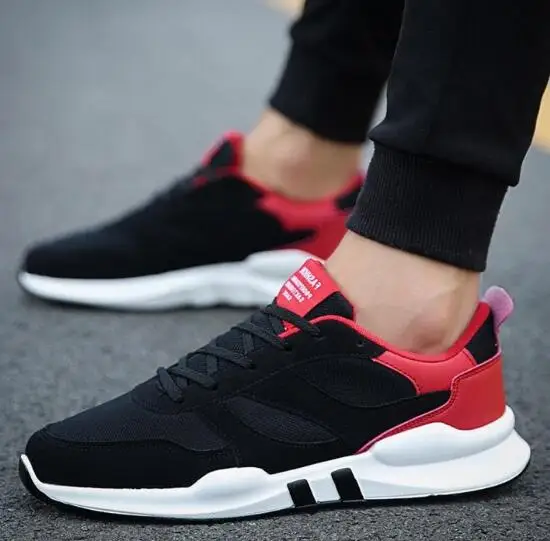 

2019 Spring Autumn New Men Casual Shoes Breathable Male Shoes Tenis Masculino Shoes Zapatos Hombre Sapatos Outdoor Sneakers T681