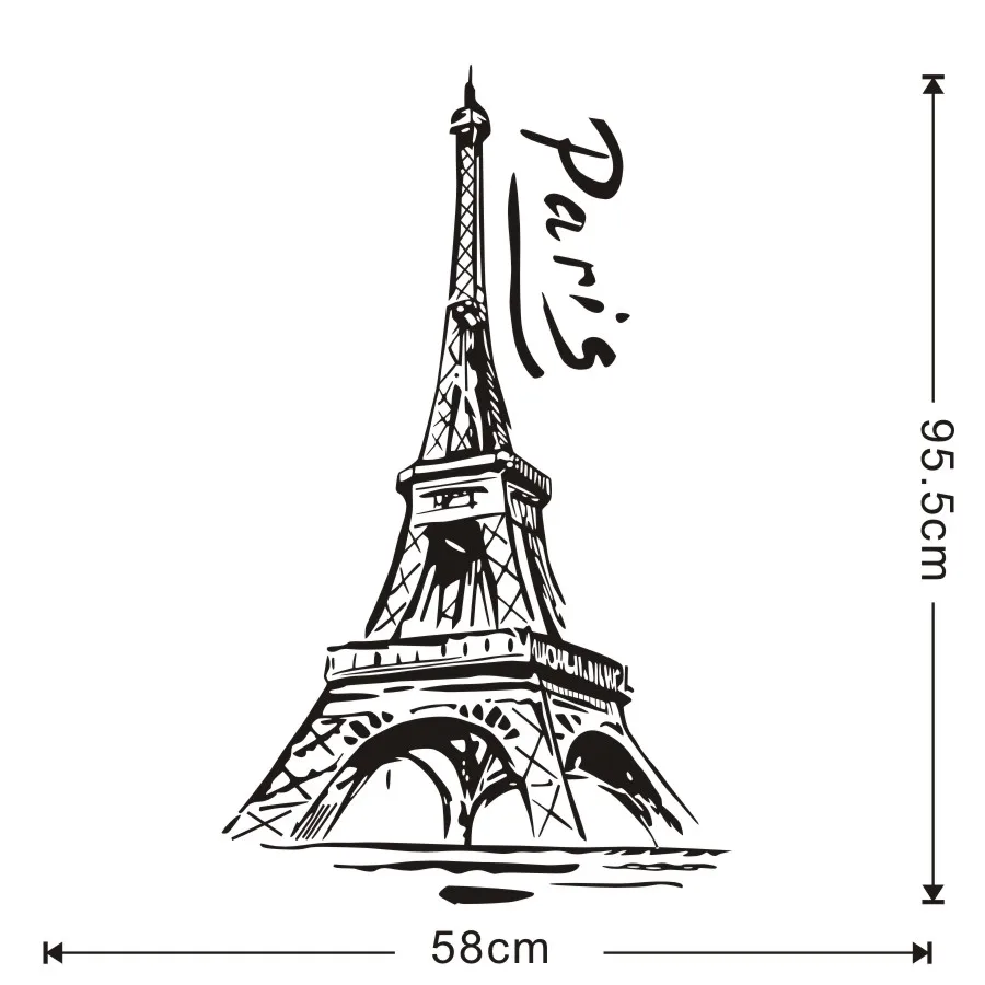 Эйфелева башня рисунок для детей 6 лет
