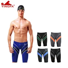 YINGFA 9402, соревнования, купальные костюмы, мужские плавательные шорты, одобрено FINA, мужские тренировочные плавки, шорты