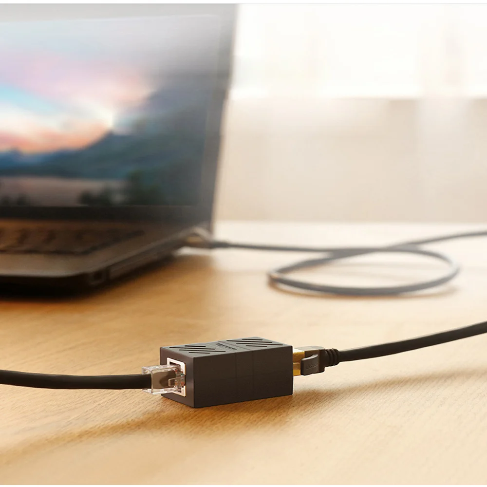 Сетевой Соединительный адаптер удлинитель кабеля 8P8C RJ45 Lan переходник мама в