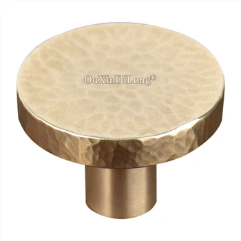 

2PCS Unique Hand Grinding Solid Brass Kitchen Cabinet Door Handles Cupboard Wardrobe Drawer Wine Cabinet Pulls Handles and Knobs