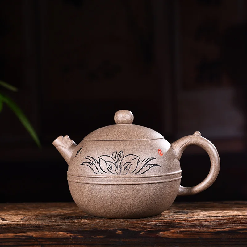 Buy 310ml Genuine Yixing Zisha Tea Pot Famous Handmade