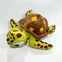 40cm Green Sea Turtle Finding Nemo Crush Tortoise Plush Toys Super Soft Turtle Stuffed Plush Toy Gifts For Children 20cm stuffed plush animals super green big eyes stuffed tortoise turtle animal plush baby toy gift wy