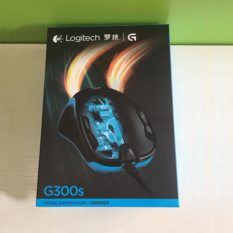 Оригинальный logitech G300s игровая мышь