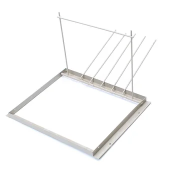 

30x26cm Entrance Tumbler For Racing Pigeon Frame Loft Birds White Iron Bob Wires Bars Bird Accessories