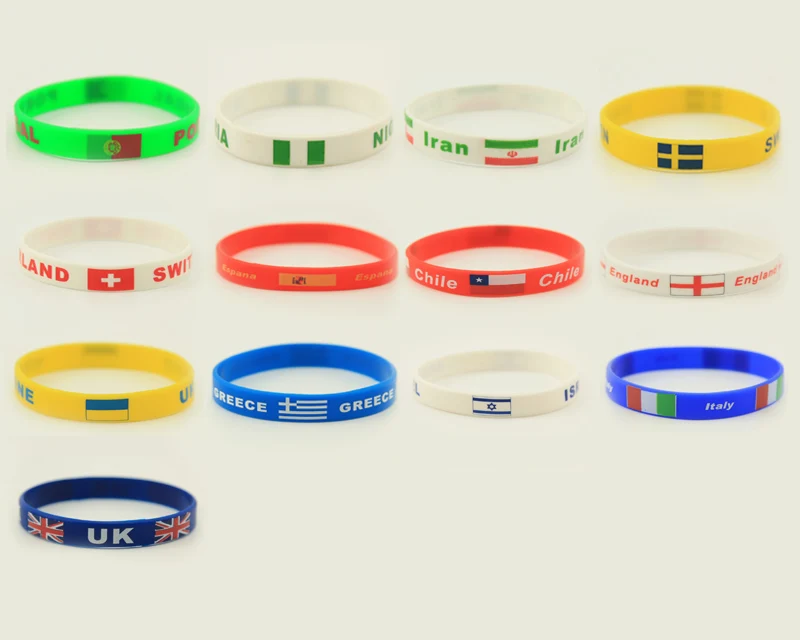 2018 Russia World Cup Football Fans Bracelet (38)
