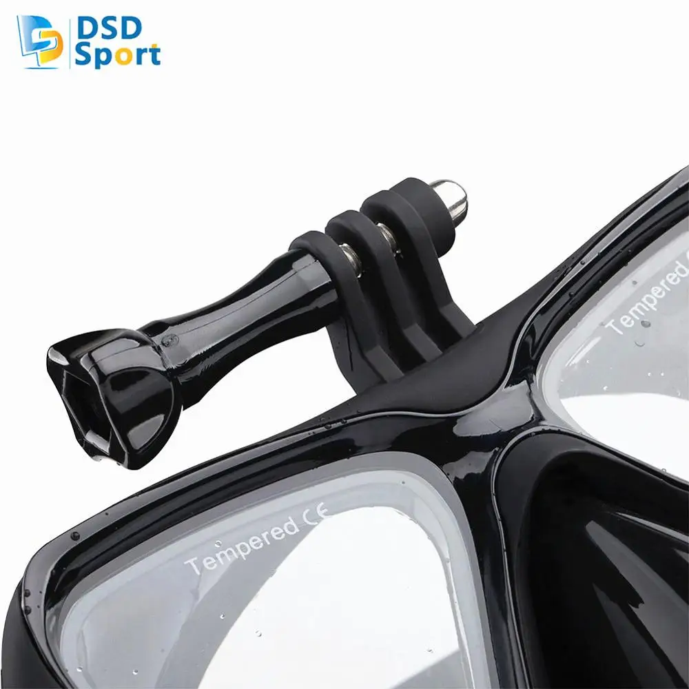 Diving glasses for gopro surf mount