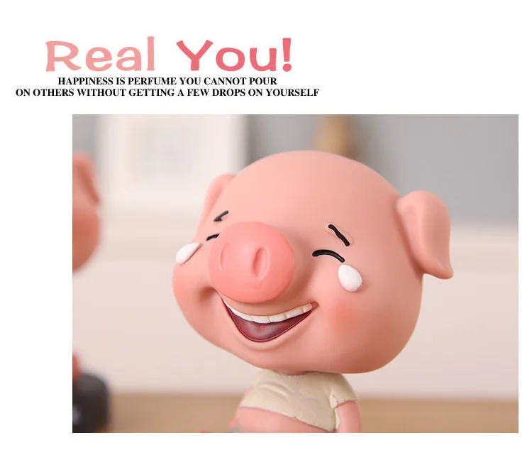 Lovely Pig Figurine (15)