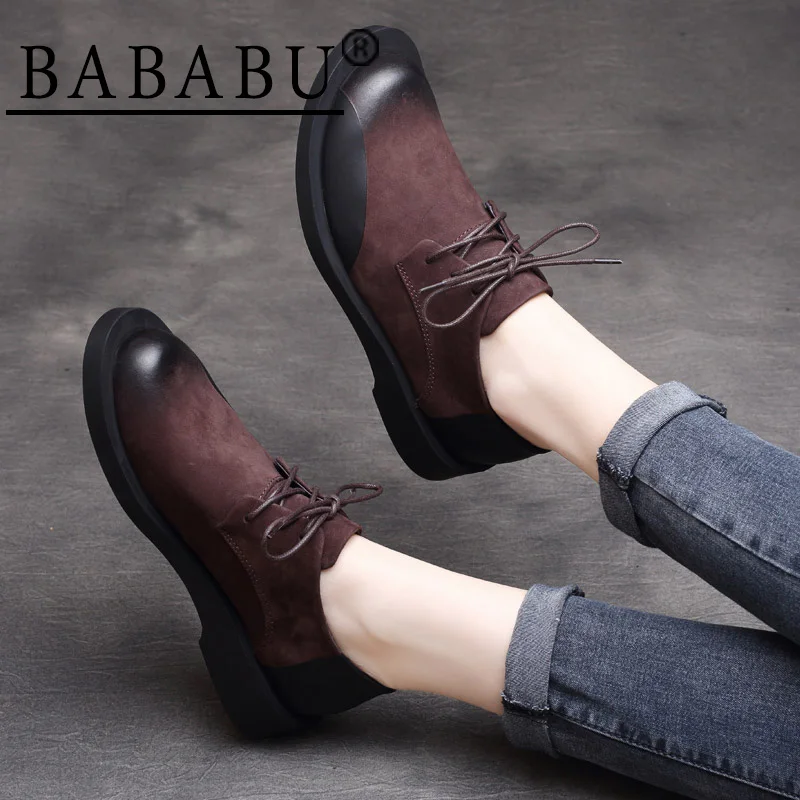 

2019 spring new Mori girl handsome retro leather flat bottom strap single shoes with British wind women's shoes