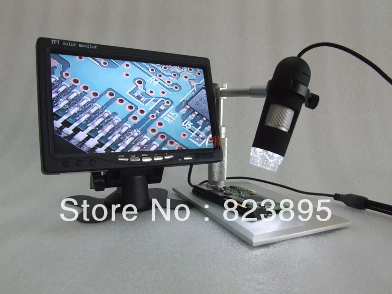 

aluminium alloy bracket AV 400X HD digtal microscope ,AV handheld endoscope camera,adapt to TV ,LCD monitor
