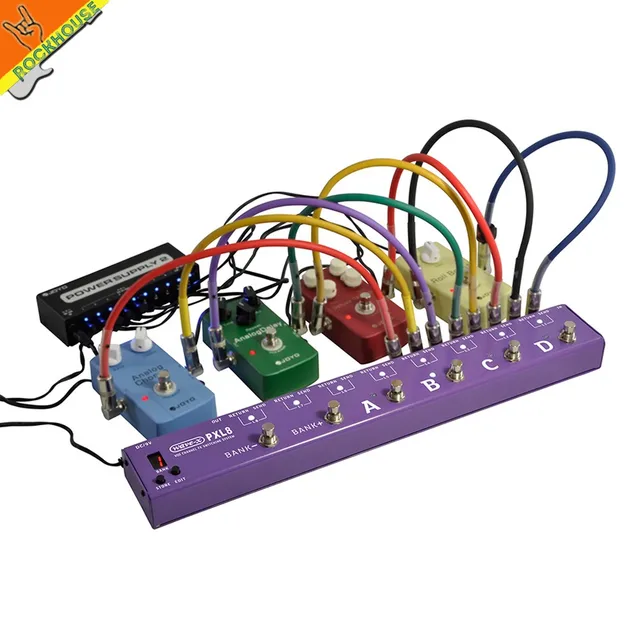 JOYO Guitar Effects Pedal Controller Programmable Grouping System