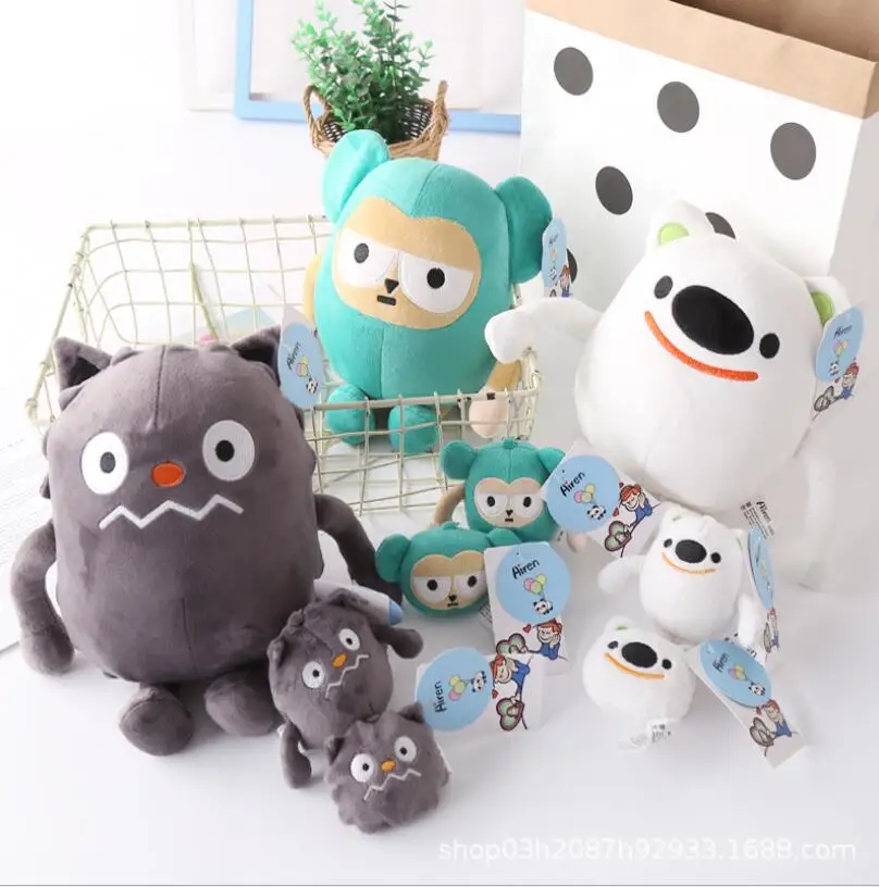 

Creative plush toy explosion cat new cartoon doll doll body custom Mini Pendant