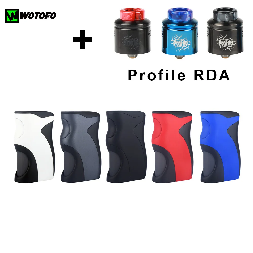 Original Wotofo Recurve Squonk Box Mod Vaporizer with Profile RDA Atomizer Vape Electronic Cigarette vape mod kit E Cig Original Wotofo Recurve Squonk Box Mod Vaporizer with Profile RDA Atomizer Vape Electronic Cigarette vape mod kit E Cig