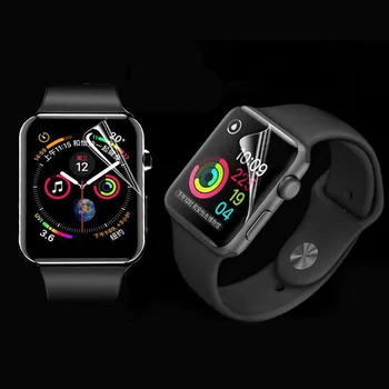 

3D Hydrogel (Not Glass Clear Full edge Cover Protective Film For Apple Watch Series 2/3/4/5 38mm 42mm 40mm 44mm Screen Protector