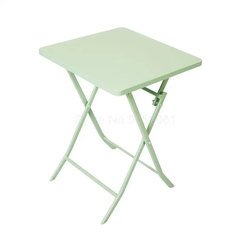 Складной стол простой маленький круглый балкон квадратный стол обеденный стол - Color: fy13