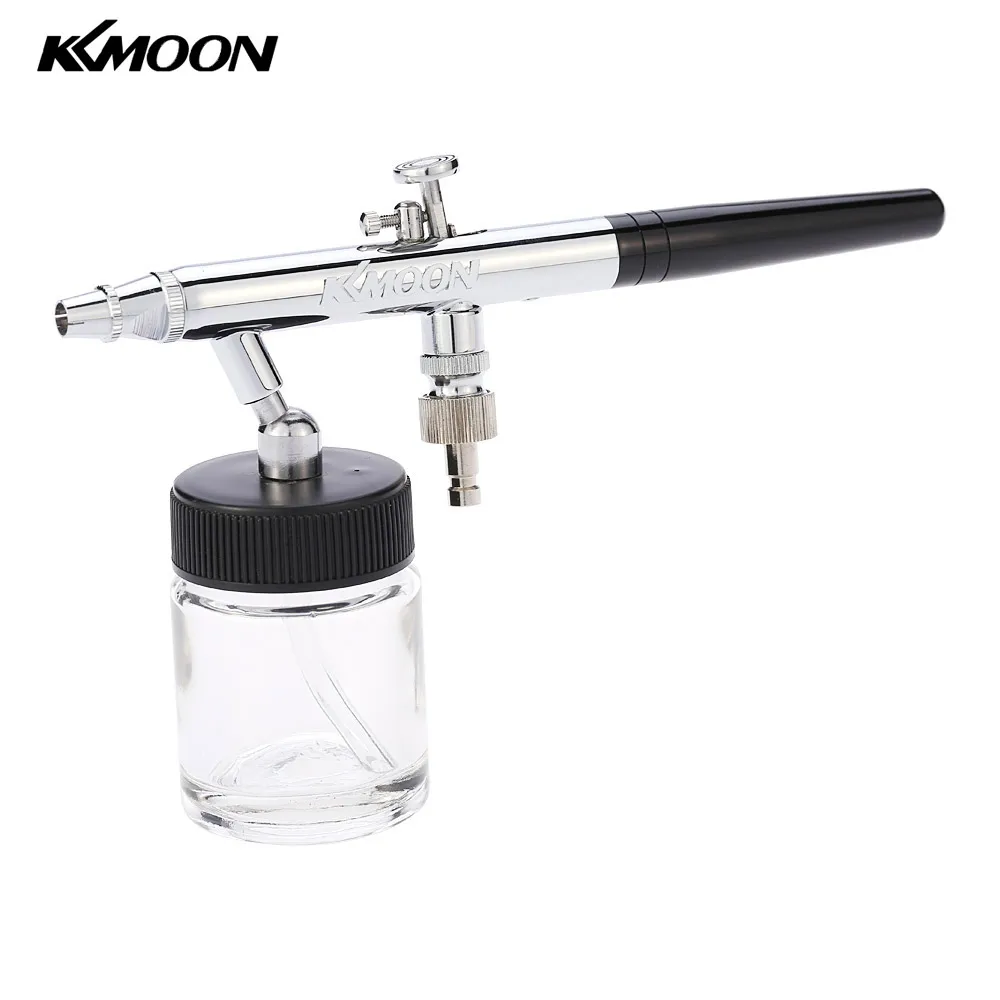 0.35mm Dual Action Spray Gun Airbrush Kit Siphon Feed Air Brush for