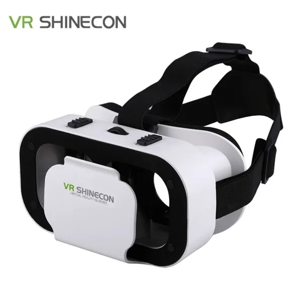 VR Shinecon последняя версия 5,0 VR Виртуальная реальность 3D очки Смарт Bluetooth беспроводной пульт дистанционного управления геймпад для 4,7-6,0 дюймов - Цвет: Only VR Shinecon