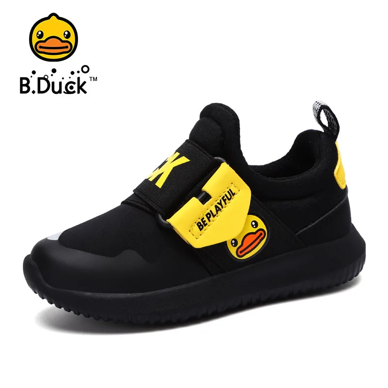 

B . Duck children running shoes toddler's slip-on baby boys sneakers tenis infantil yellow duck sneakerss sport breathable shoes