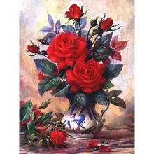 

K34,Full,Diamond Embroidery,Flower,Rose,5D,Diamond Painting,Cross Stitch,3D,Diamond Mosaic,Needlework,Crafts,Christmas,Gift