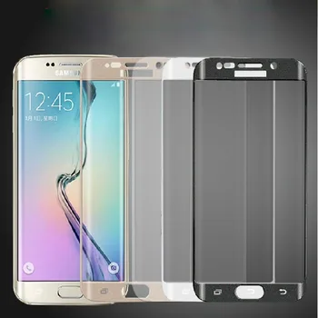 

0.3mm 2.5D Arc Edge Premium 3D Full Screen Coverage Tempered Glass Screen Protector For Samsung Galaxy S6 edge with retail box