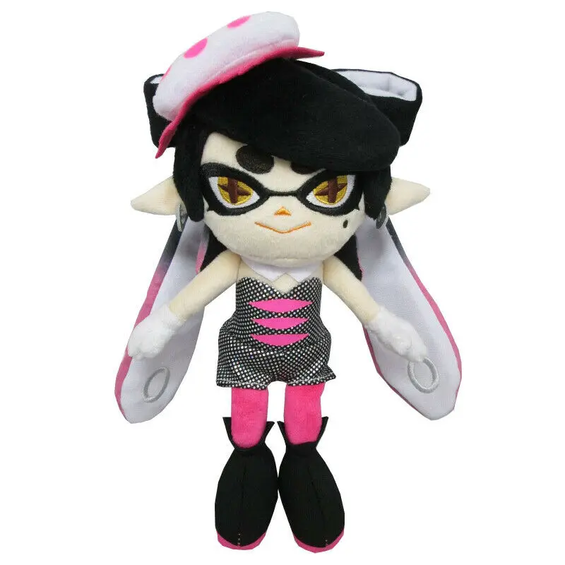 

Callie Pink Stuffed Plush Doll 10" Squid Sister Genuine Little Buddy Authentic