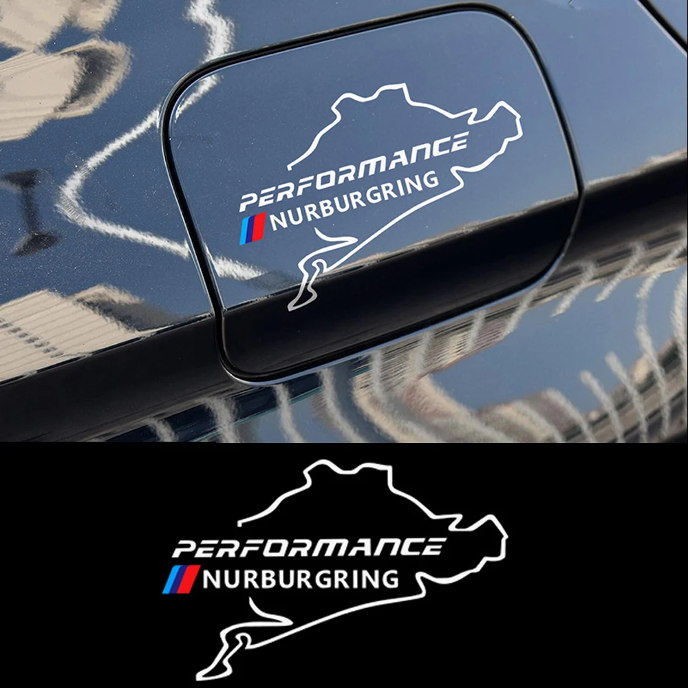 

M Performance Racing Track Whole Body Sticker Car Fuel Tank Cap Decals For BMW F20 F30 F10 E90 E36 E46 E39 E60 X5