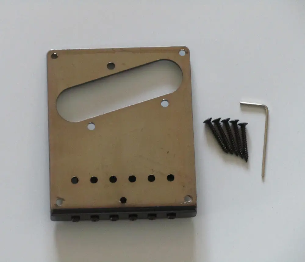 

Black Tele Style Guitar Bridge Tele Bridge Fits Telecaster Guitar