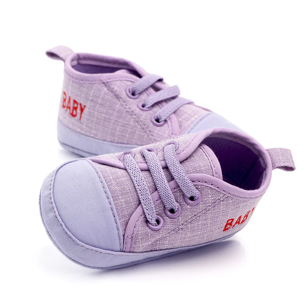 Новое поступление, Детская парусиновая обувь, детские спортивные кроссовки, обувь для первых шагов, детские мокасины, нескользящая Мягкая подошва, «Baby», повседневная обувь