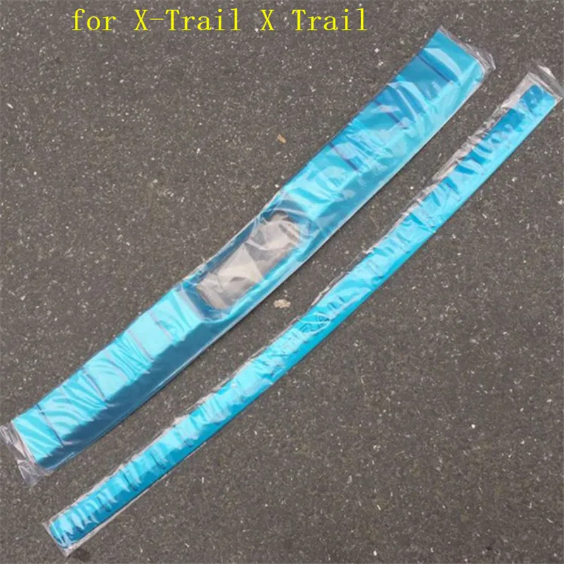 

Stainless Steel Internal external Rear Bumper Protector Sills Interior Trunk for Nissan X-Trail X Trail 2008-2013 Car Styling