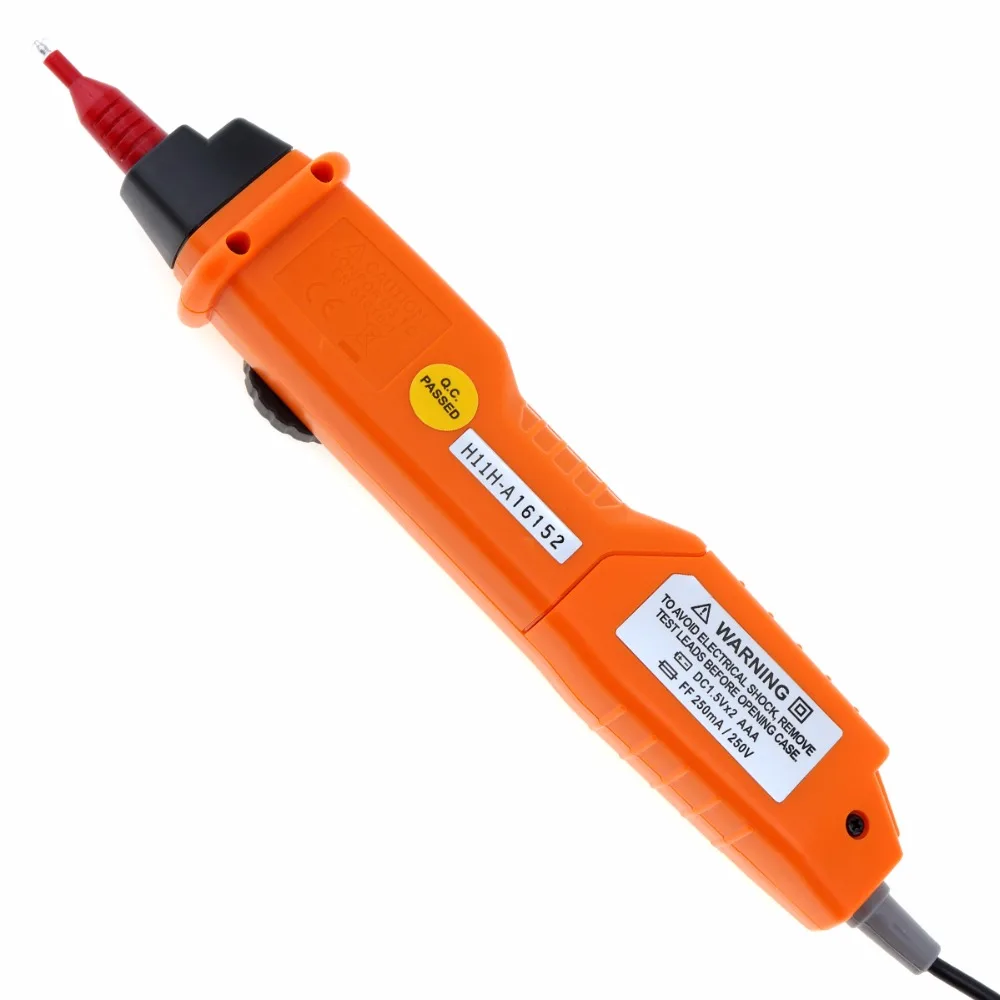 

PEAKMETER MS8211 Digital Multimeter ACV / DCV Electric Handheld Tester Pen Type Non-contact Voltage NCV Detector with Test Probe