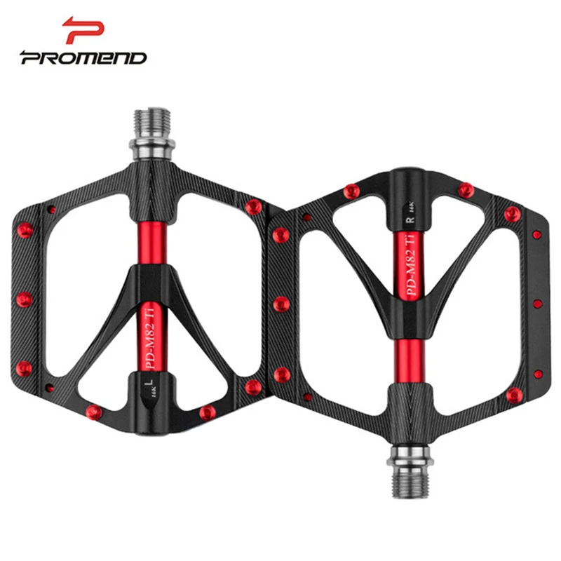 251g Ti Axle Ultra-light Bicycle Pedals CNC Magnesium Alloy Mountain Bike Pedals Widen Titanium Pedal Road MTB 6 Bearings Black 3 bearings axle 2pcs 16t kactus ultralight mountain bike pedal road cycling magnesium pedals platform terrain titanium