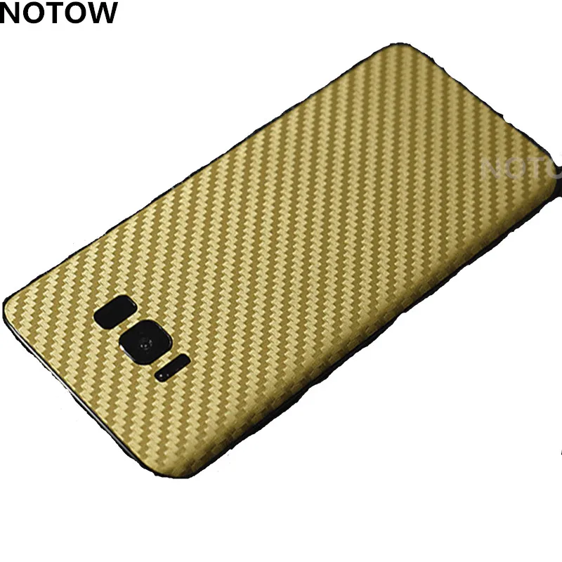 NOTOW модная 3D углеволоконная задняя наклейка защитная пленка для Samsung Galaxy s8 /S8plus/s9