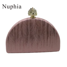 Nuphia/розовые вечерние сумки и сумки из замши с павлином для женщин; вечерние сумки