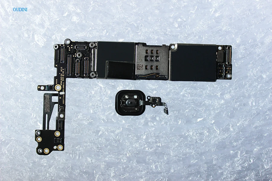 Oudini разблокированная материнская плата для iphone 6 128 Гб со сканером отпечатков