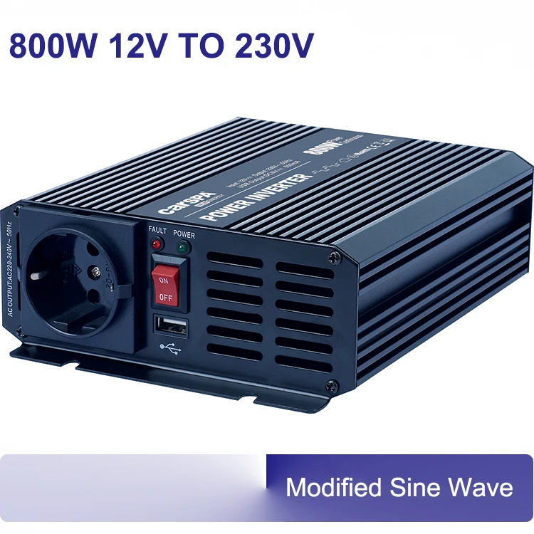 800w dc to ac power inverters modified sine wave CE EMC/LVD, RoHS, E