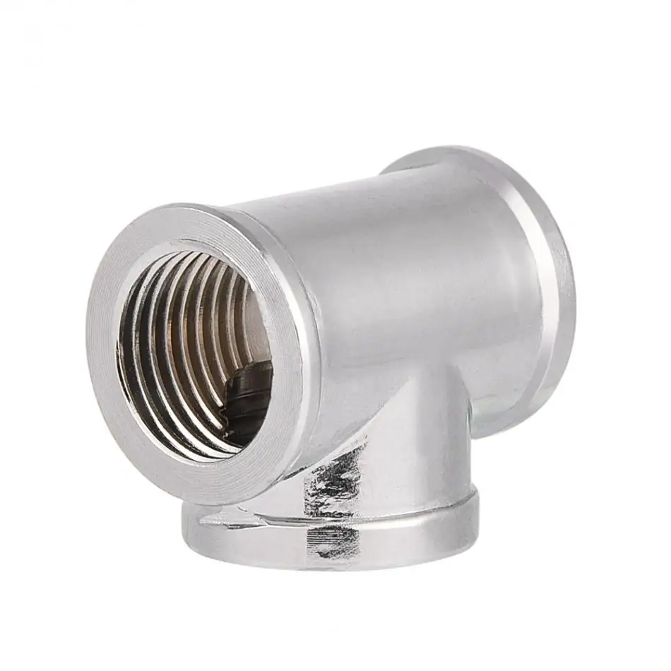 

G1/4 Thread 3 Way T Shape Fitting Splitter Adapter for PC Water Cooling System