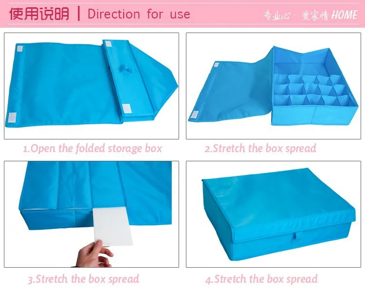 Multifunctional Underwear Storage Box 14