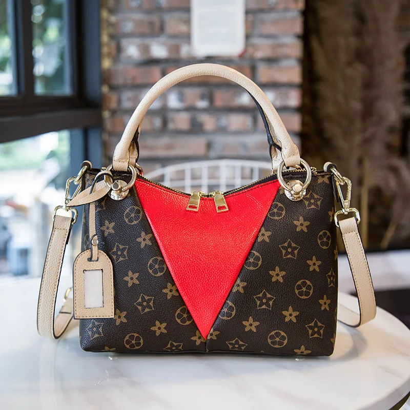 

2019 Sweet Handbags for Women New Fashion Designer PU Leather Shoulder Bags Female Top-Handle Tote Crossbody Messenger Bag