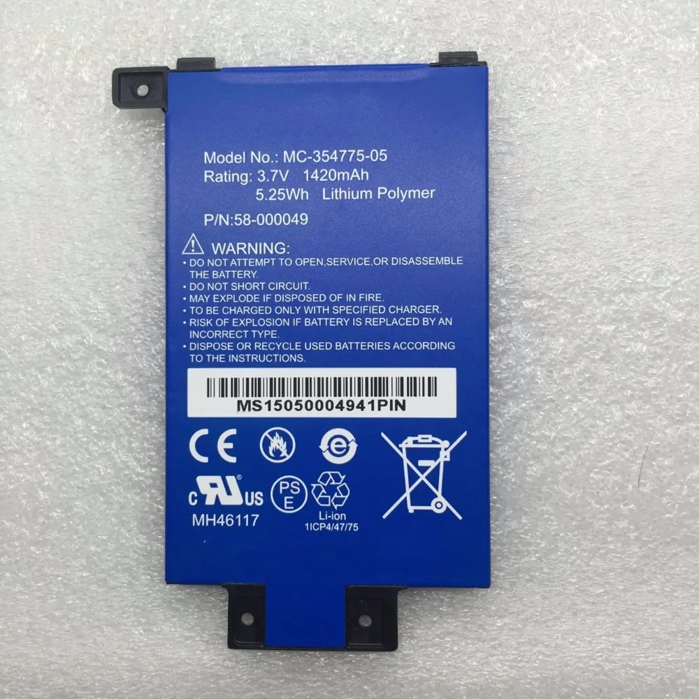 Новый MC 354775 05 58 000049 1420mAh аккумулятор для Amazon Kindle PaperWhite 2/3 KPW2 KPW3 Tablet PC Замена
