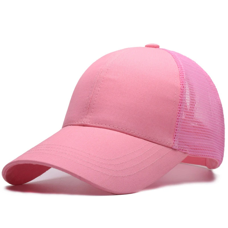 Women Summer Ponytail Baseball Cap Ladies Messy Bun Adjustable Sport Hat Camouflage Woman's Outdoor Snapback Mesh Caps CP0004 (6)