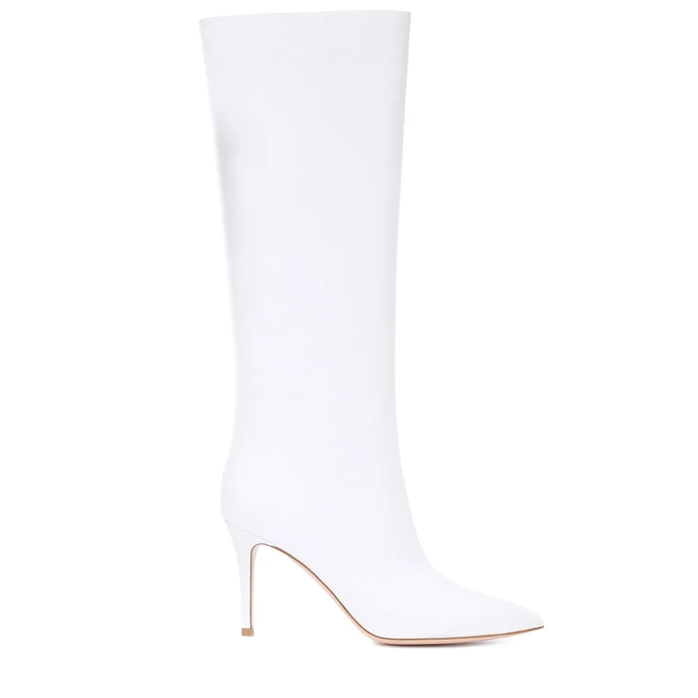 beige ankle boots leather