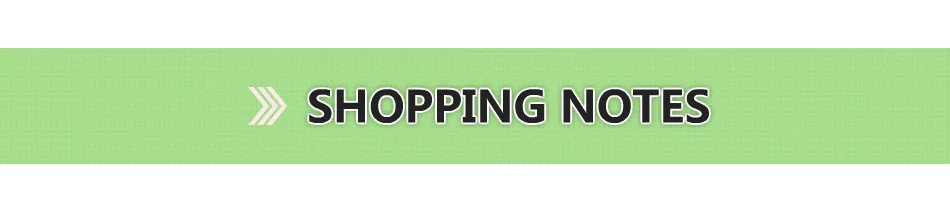Shopping Notes1