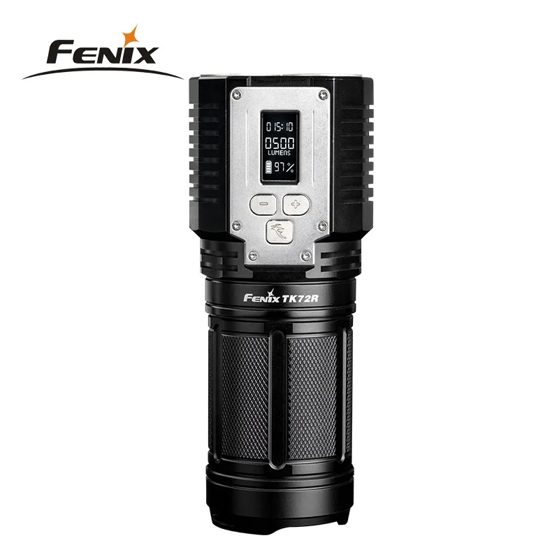 2018 Fenix TK72R 9000 люмен 3x CREE XHP70 светодиодный цифровой O дисплей перезаряжаемый