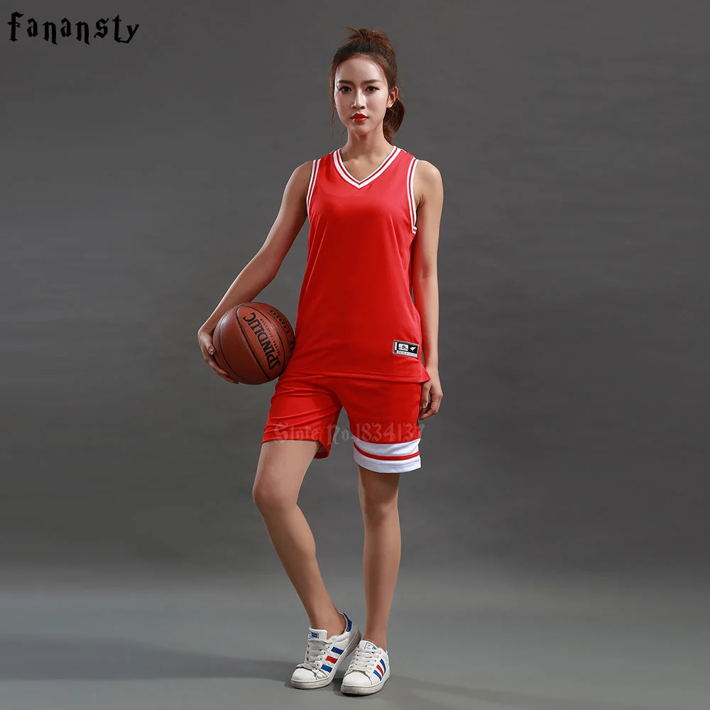 High quality basketball jerseys sets Women custom basketball uniforms