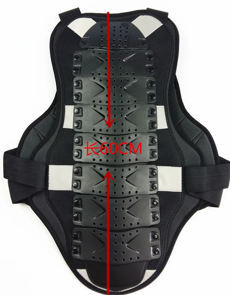 SX041 светоотражающий жилет motross поддержка спины мотоцикла всего тела Броня куртка позвоночника защита груди шестерни
