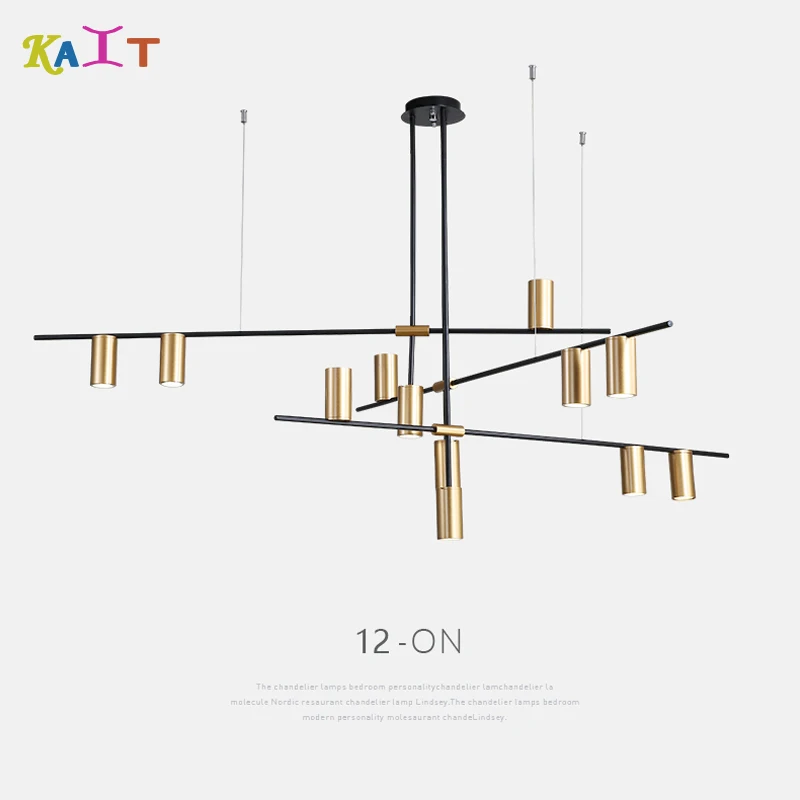 

LED post-modern chandeliers ceiling Aluminum creative simplicity style living room bedroom